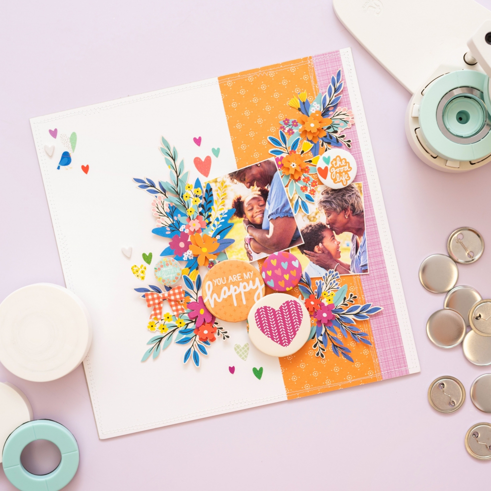 Bild 1 von We R Memory Keepers Button Press Kit - Buttonmaschine
