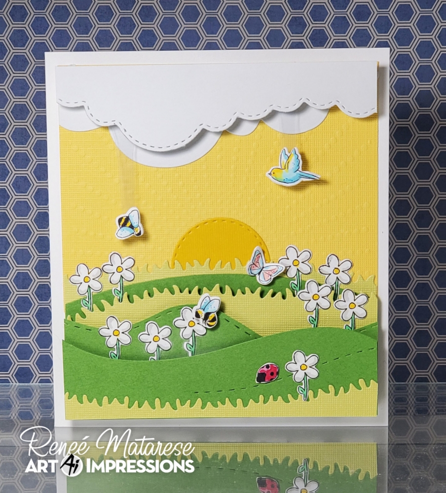 Bild 1 von Art Impressions Clear Stamps Birds and Bugs Set - Stempelset inkl. Stanzen