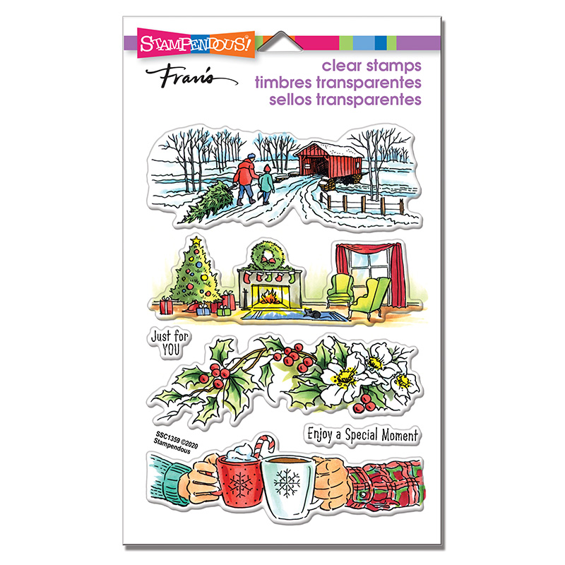 Bild 1 von Stampendous Perfectly Clear Stamps - Holiday Gift