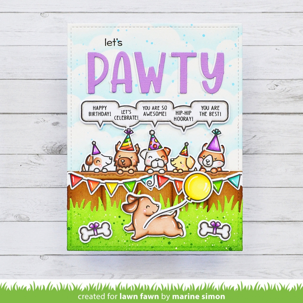 Bild 1 von Lawn Fawn Clear Stamps  - simply celebrate more critters add-on