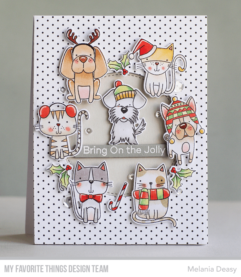 Bild 1 von My Favorite Things - Clear Stamps Peace, Love, & Paws - Hund, Katze