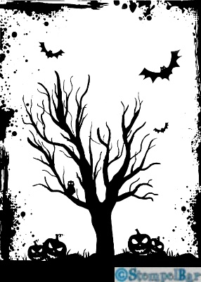 Bild 1 von StempelBar Stempelgummi Halloween-ATC