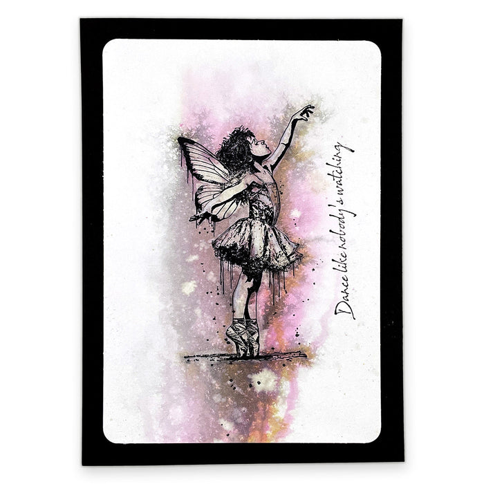Bild 1 von Cosmic Shimmer Pre Cut Stamp - Gummistempel - Andy Skinner Dance
