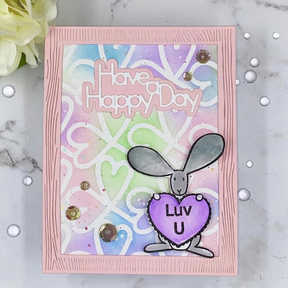 Bild 1 von A Colorful Life Designs Stencils -Love Loops