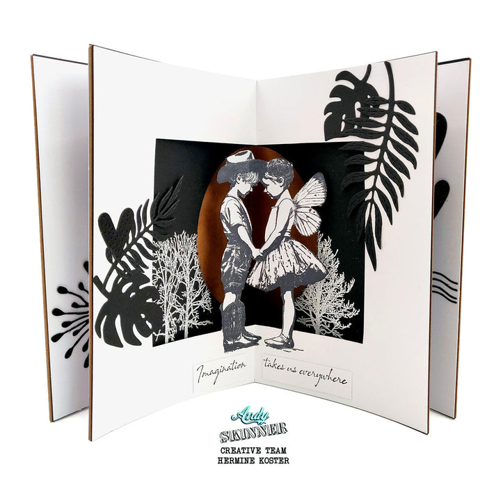 Bild 1 von Cosmic Shimmer Pre Cut Stamp - Gummistempel - Andy Skinner Imagination