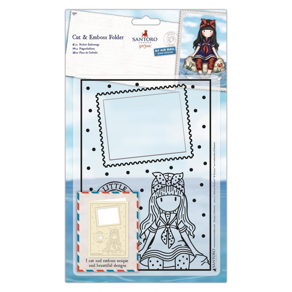Bild 1 von Cut & Emboss Folder - Santoro - Little Fishes - Gorjuss Stanz-/Prägefolder