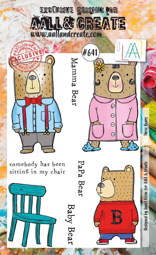 Bild 1 von AALL & Create Clear Stamps - Three Bears