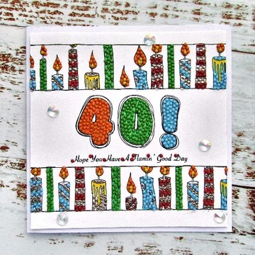 Bild 1 von Sparkling Numbers A5 Crystal Art Stamp Set - Clear Stamps Zahlen