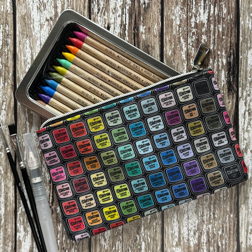 Bild 1 von Tim Holtz Distress® Zipper Bag - Small - Tasche mit Reißverschluss