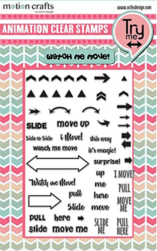Bild 1 von Uchi's Design Animation Clear Stamps  - Move Me - Texte