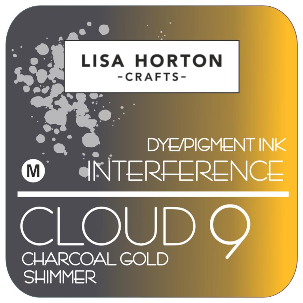 Bild 1 von LISA HORTON - Hybrid-Stempelkissen- Dye/Pigment Ink Interference - Charcoal Gold Shimmer