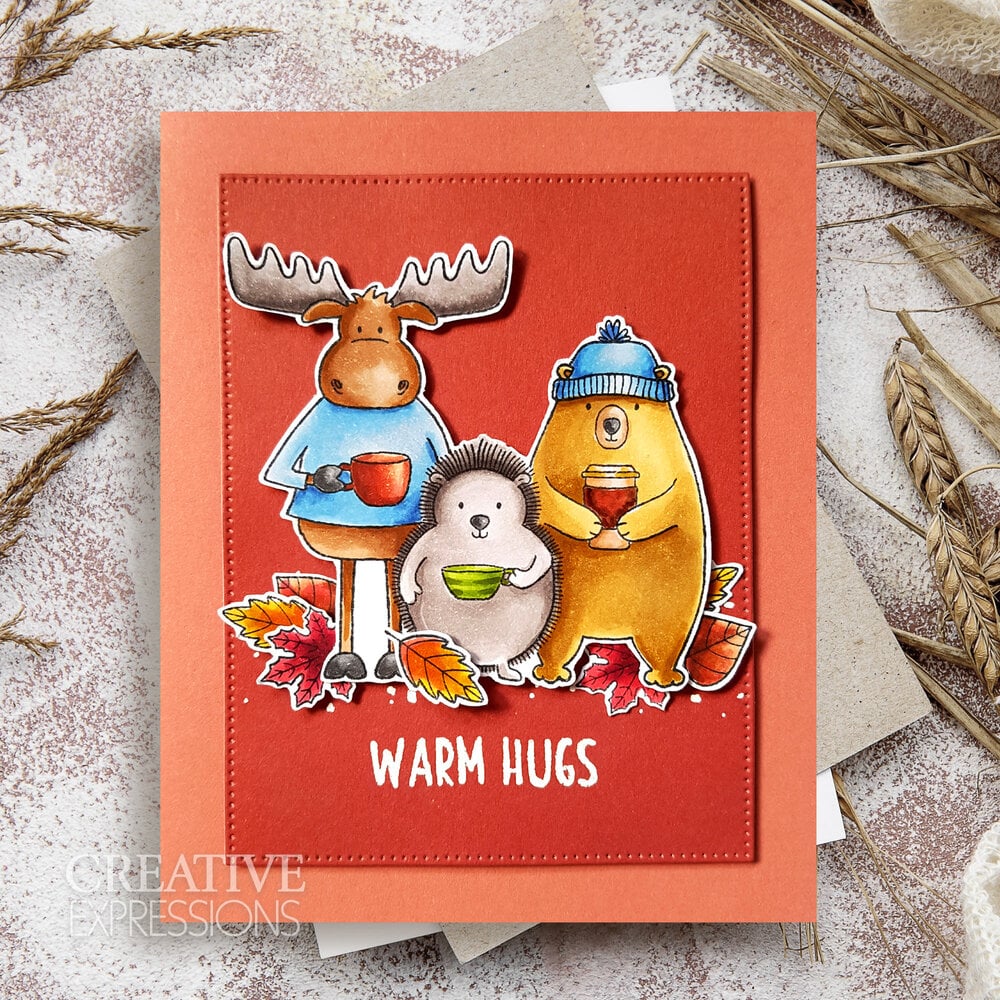 Bild 1 von Creative Expressions • Jane's Doodles Clear Stamps Warm Hugs - Umarmung
