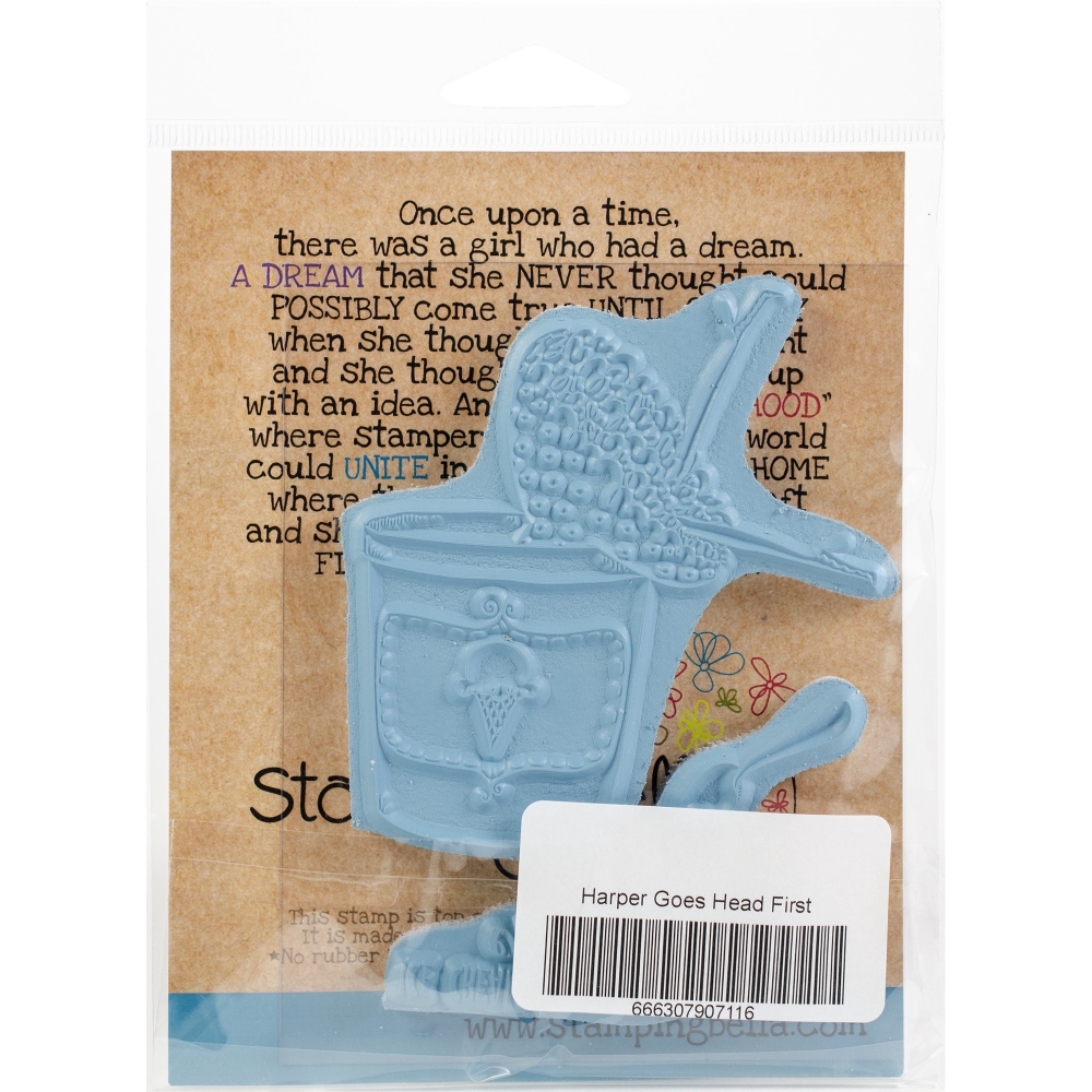 Bild 1 von Gummistempel Stamping Bella Cling Stamp  Little Bits Fairy House RUBBER STAMPS
