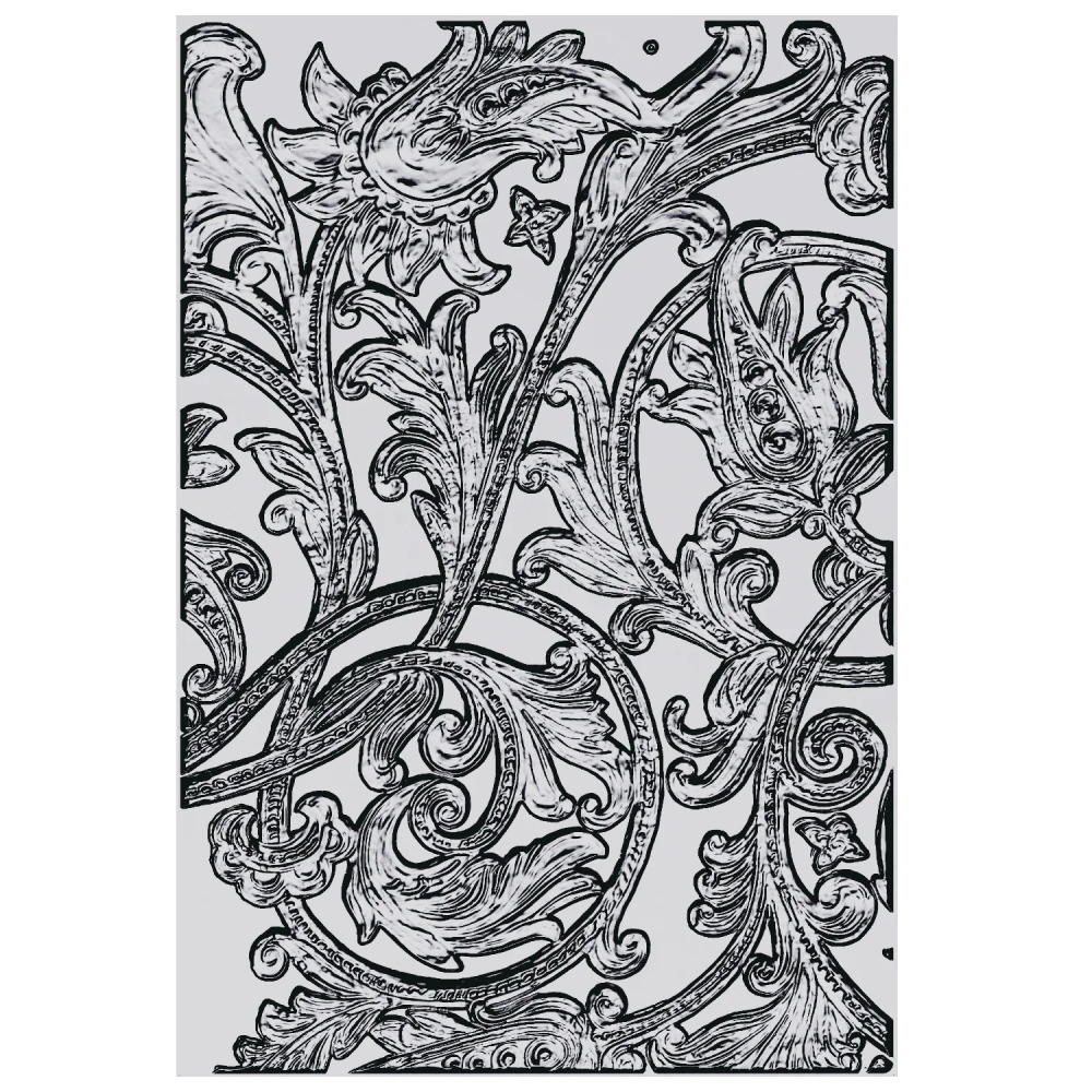 Bild 1 von Sizzix 3-D Texture Fades Embossing Folder  by Tim  Holtz - Prägefolder - Entangled Large/A5