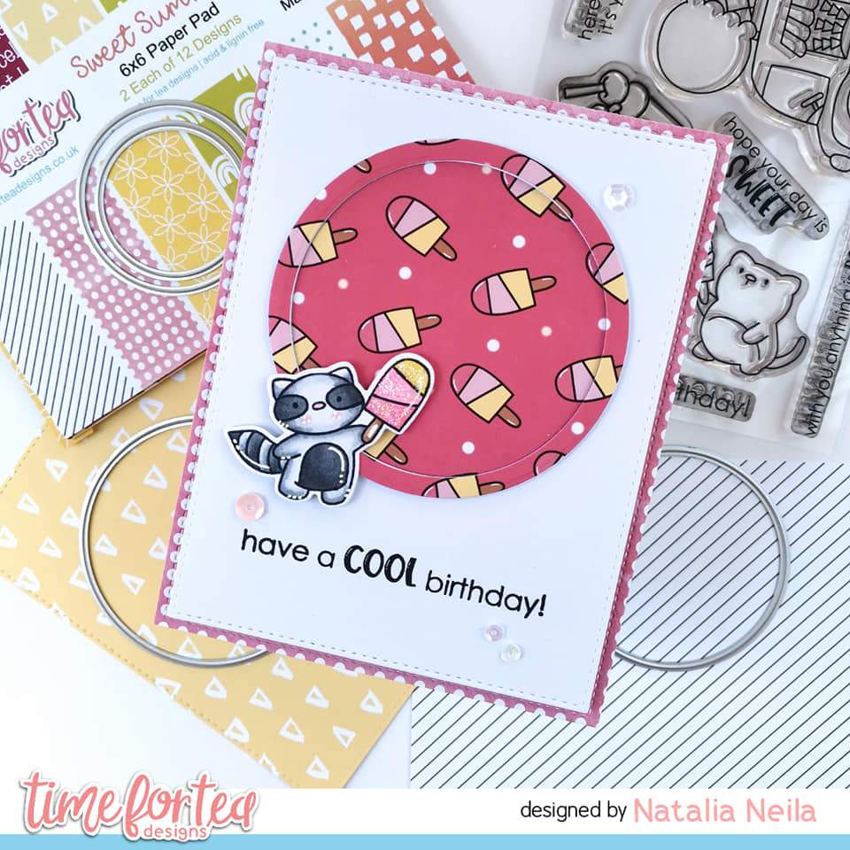 Bild 1 von time for tea designs - Clear Stamp Set - Cool Critters