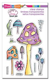 Bild 1 von Stampendous Perfectly Clear Stamps - Mushrooms - Pilze