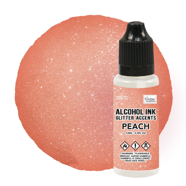 Bild 1 von Couture Creations - Alcohol Inks Glitter Accents  / (Farbe) Peach