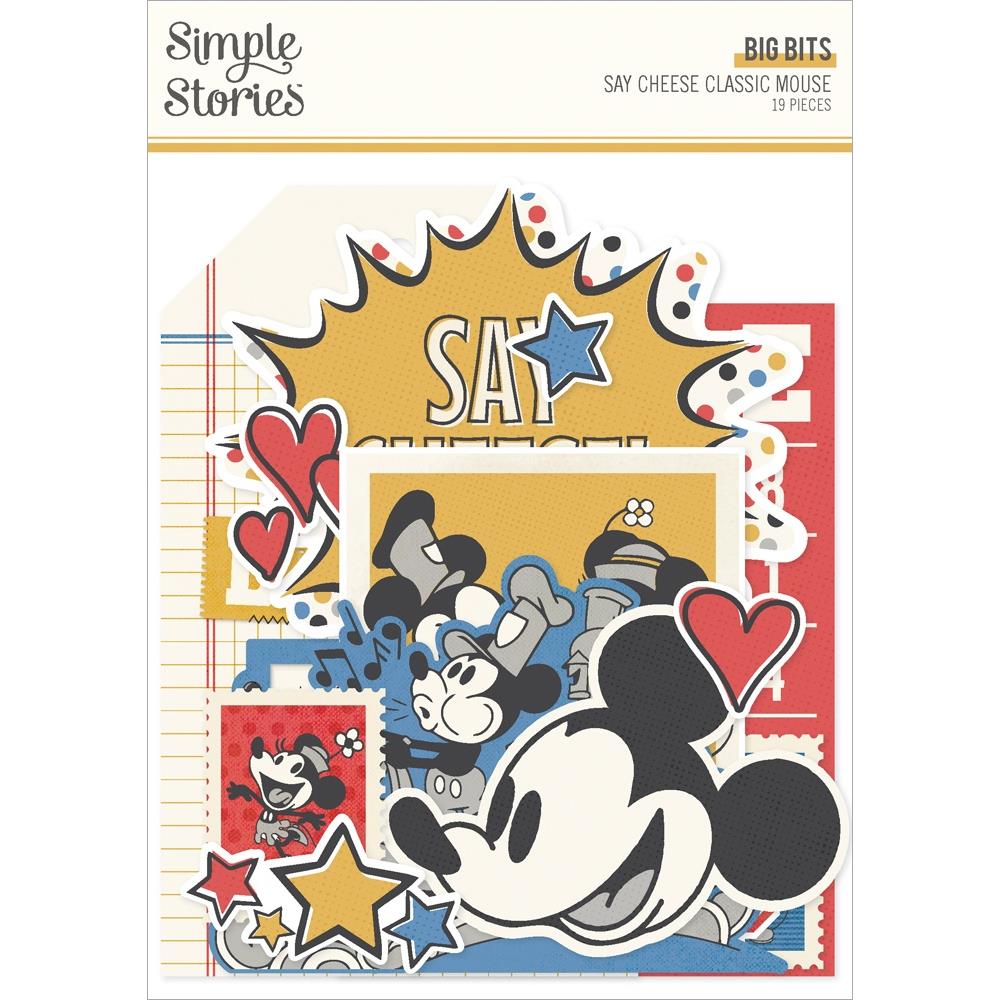 Bild 1 von Simple Stories Big Bits & Pieces Die-Cuts - Say Cheese Classic Mouse Stanzteile