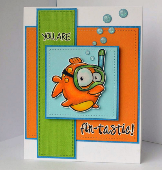 Bild 1 von Your Next Stamp Clear Stamp - Snorkel Fun Fishy Stamp Set