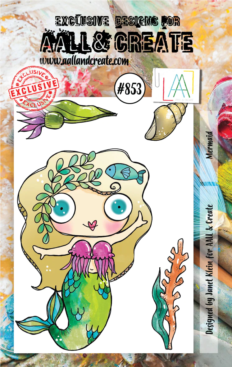 Bild 1 von AALL & Create Clear Stamps - mermaid