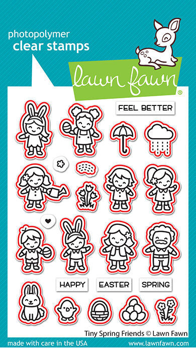 Bild 1 von Lawn Fawn Cuts  - Stanzschablone tiny spring friends - lawn cuts
