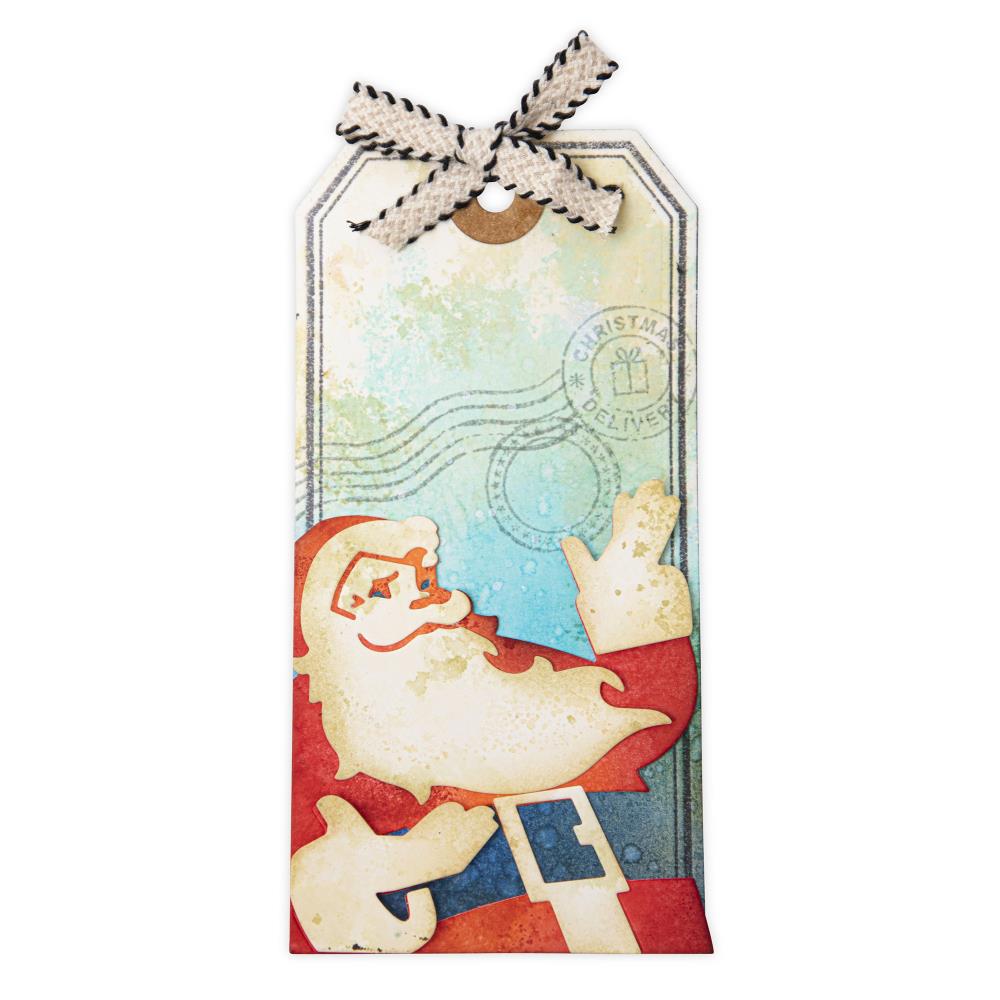 Bild 1 von Sizzix Thinlits Die by Tim Holtz - Stanzschablone - Retro Santa