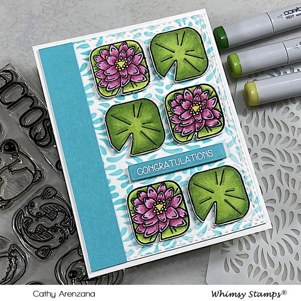 Bild 1 von Whimsy Stamps Clear Stamps - Animal Tiles - Across the Pond