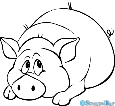 Bild 1 von StempelBar Stempelgummi Schweinchen