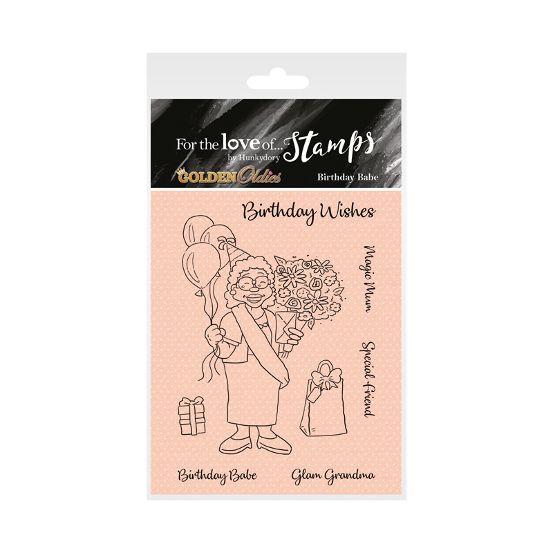 Bild 1 von For the love of...Stamps by Hunkydory - Clearstamps Birthday Babe