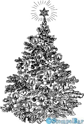 Bild 1 von StempelBar Stempelgummi Großer Weihnachtsbaum