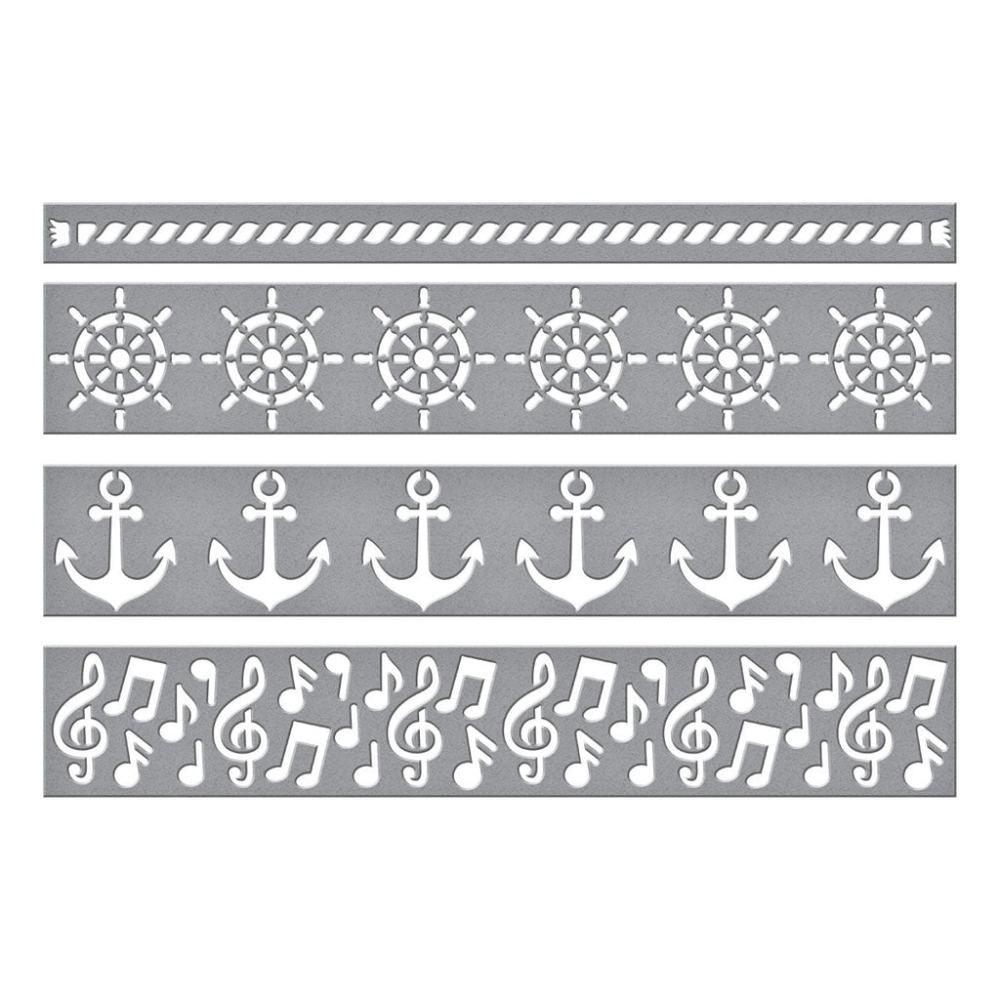 Bild 1 von Spellbinders Classic Mouse Borders Etched Dies - Stanz-Set Classic Mouse