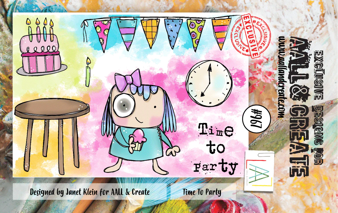 Bild 1 von AALL & Create Clear Stamps - TIME TO PARTY