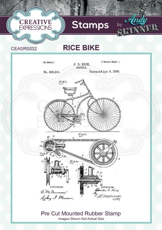 Bild 1 von CE Rubber Stamp by Andy Skinner Rice Bike - Fahrrad