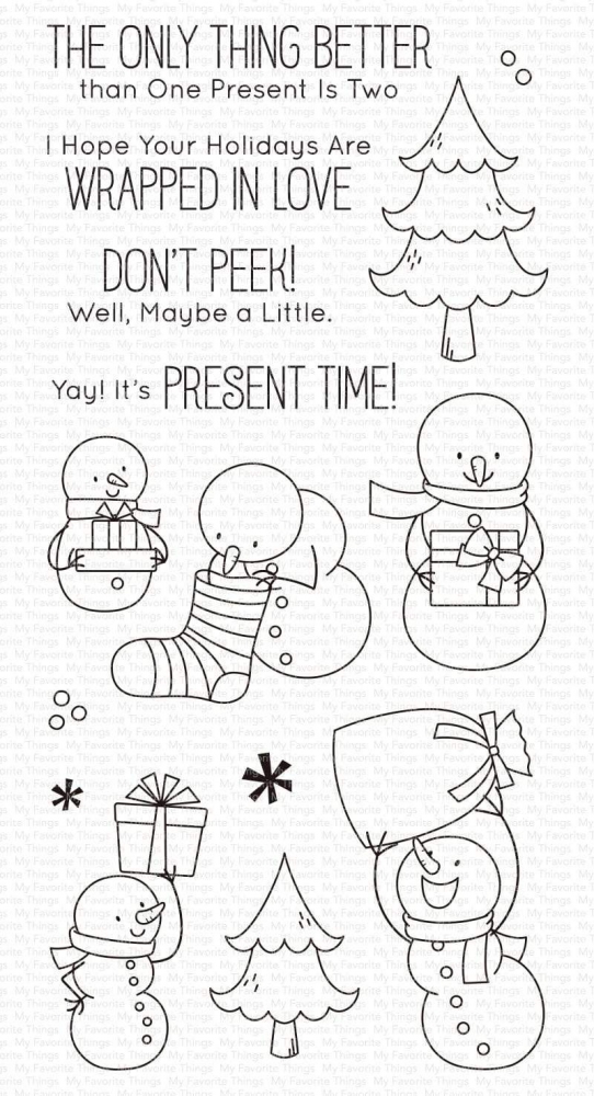 Bild 1 von My Favorite Things - Clear Stamps BB Present Time - Schneemänner
