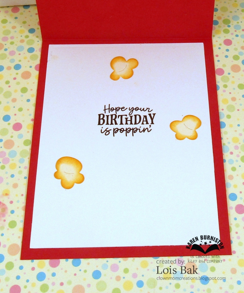 Bild 1 von Karen Burniston Clear Stamps Stempel - Popcorn Phrases