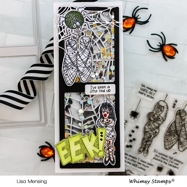 Bild 1 von Whimsy Stamps Die Stanze - EEK! Word and Shadow Die Set