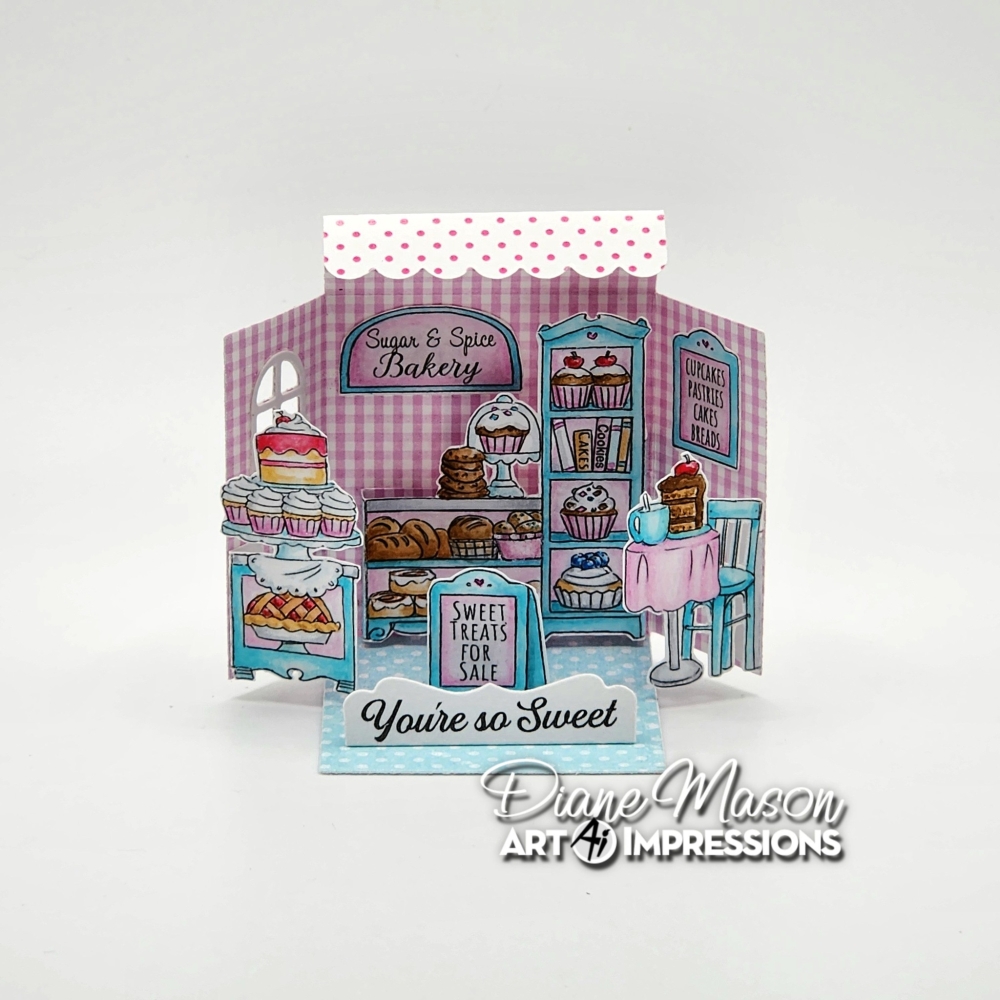 Bild 1 von Art Impressions Clear Stamps with dies Bakery MB - Stempelset inkl. Stanzen