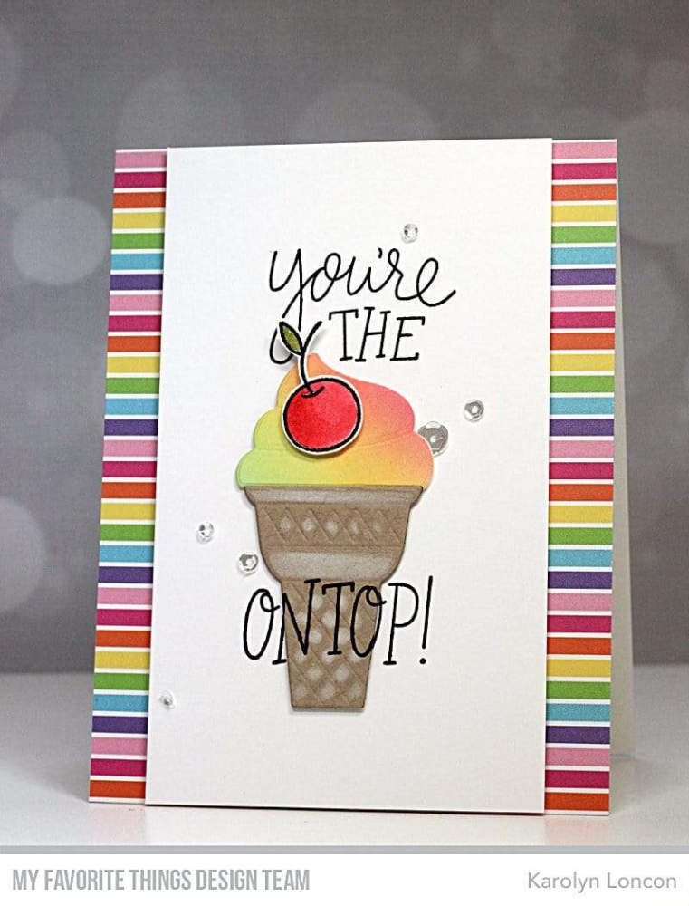 Bild 1 von My Favorite Things - Ice Cream Cone Die-namics - Stanze Eis