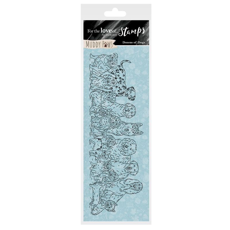 Bild 1 von For the love of...Stamps by Hunkydory - Clearstamps Dozens of Dogs - Hunde