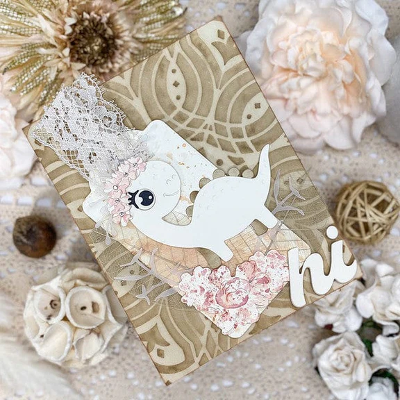 Bild 1 von Spellbinders BIRTHDAY DINOSAUR ETCHED DIES FROM THE MONSTER BIRTHDAY COLLECTION - Stanz-Set