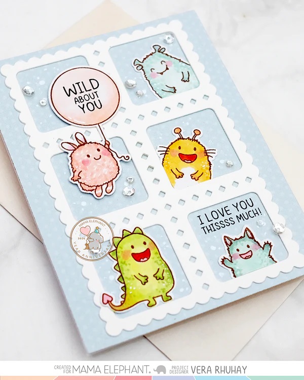 Bild 1 von Mama Elephant - Aurora Frame  - CREATIVE CUTS - Stanzen