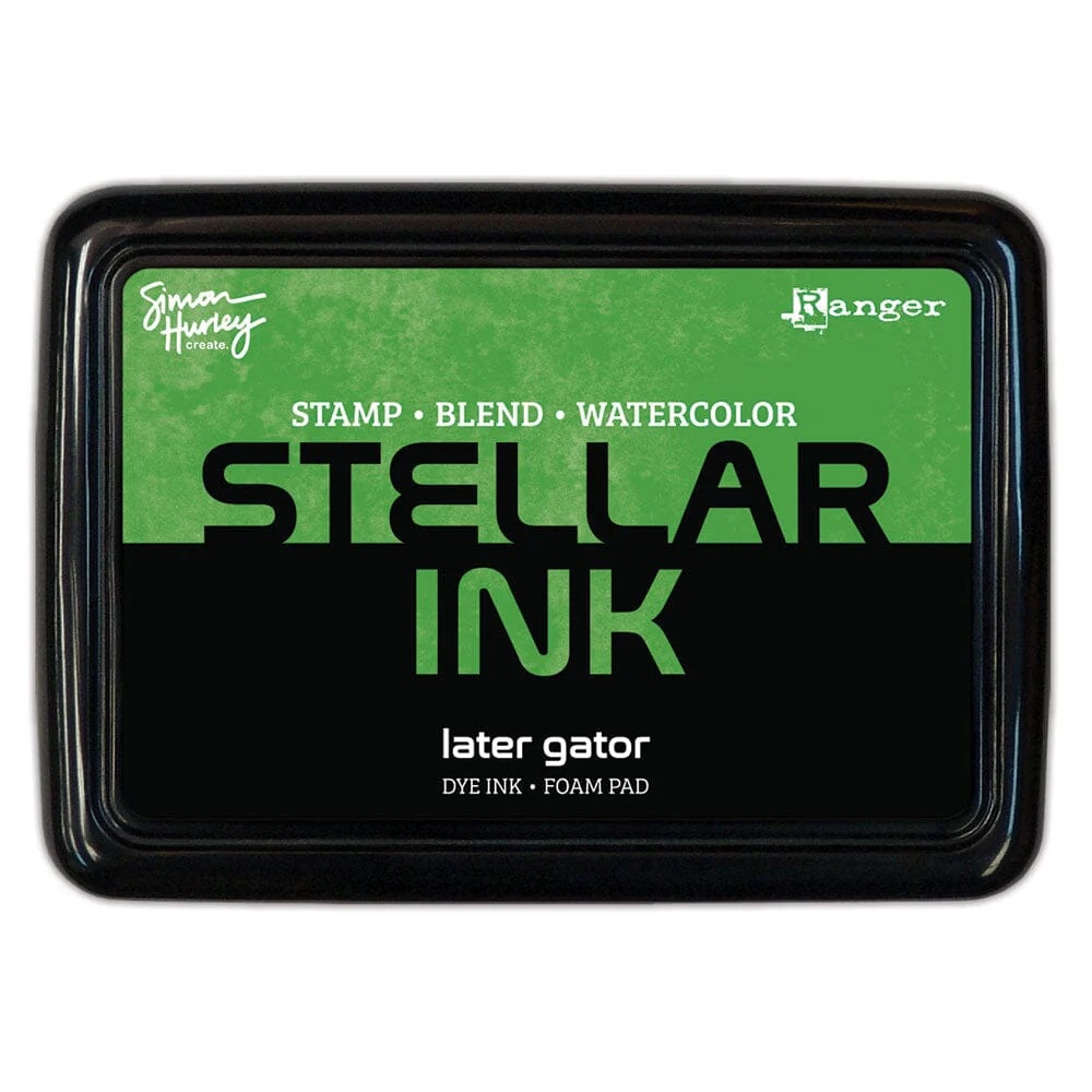 Bild 1 von Simon Hurley create. Stellar Foam Dye Ink Pad - Tuschestempelkissen Later Gator