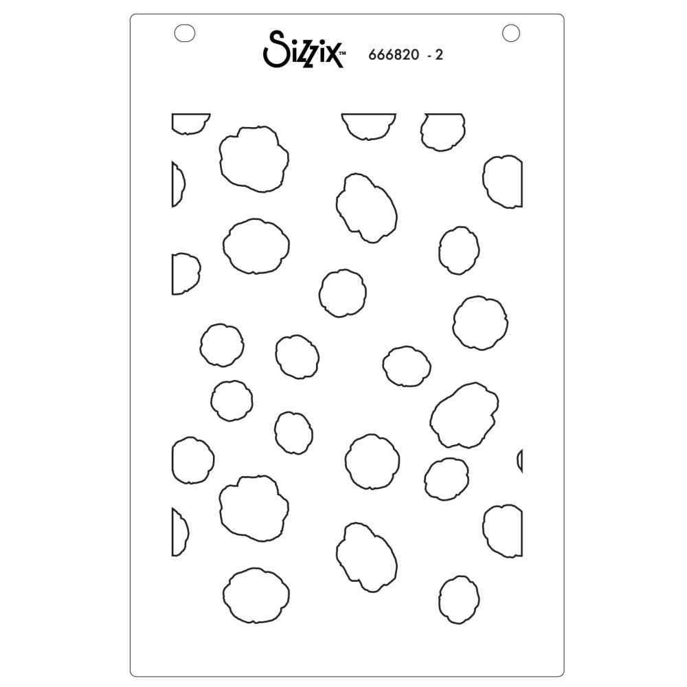 Bild 1 von Sizzix - A6 Stencil By Stacey Park - Serene Sophisticate #2