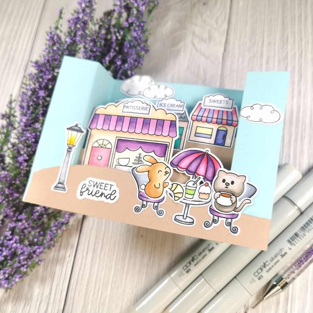 Bild 1 von time for tea designs - Clear Stamp Set - Café Critters