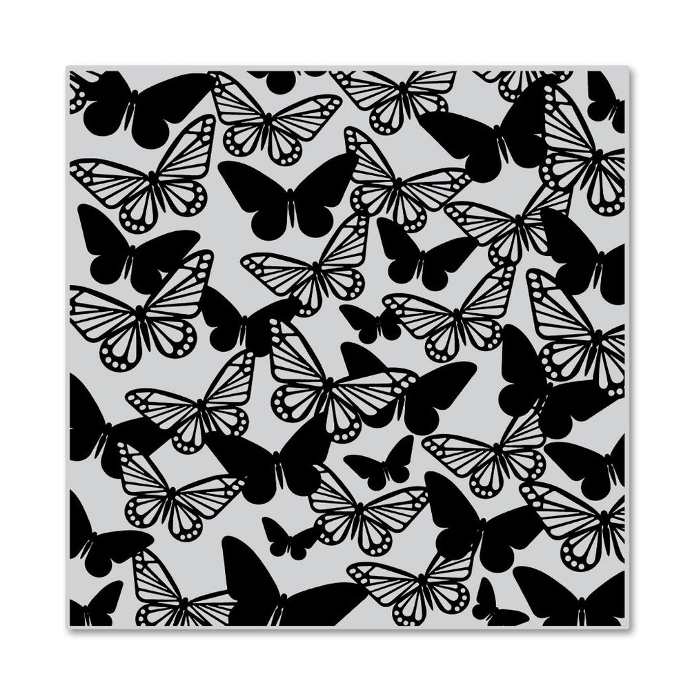 Bild 1 von Hero Arts Cling Stamp - Fluttering Butterflies Bold Prints - Schmetterling