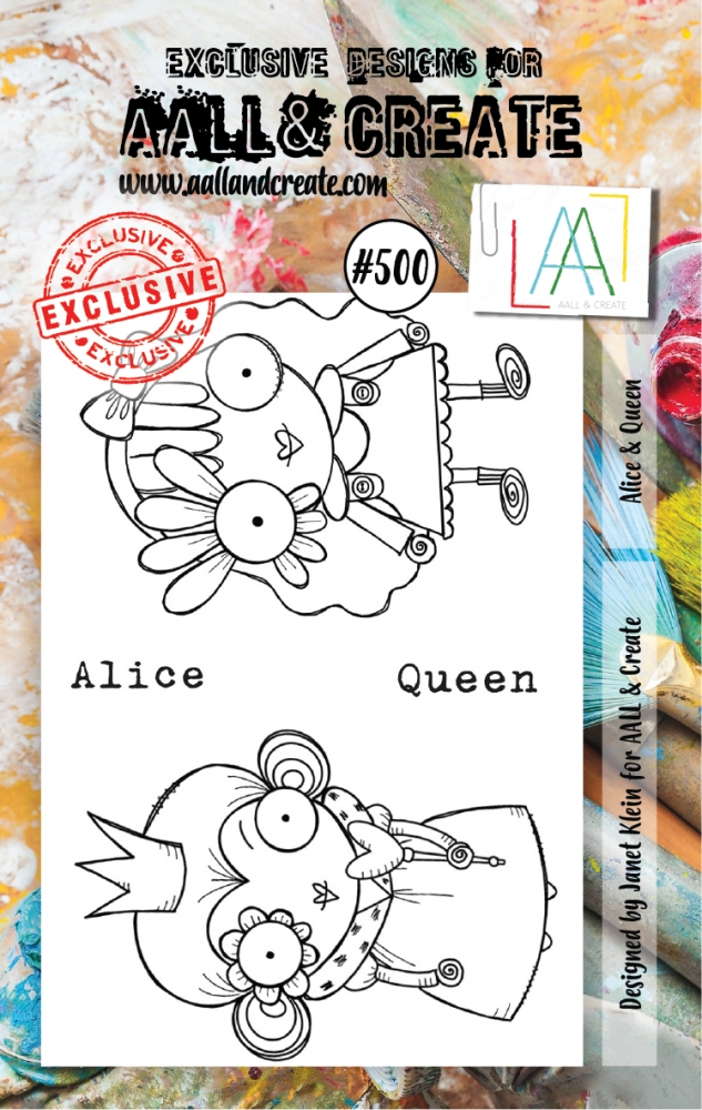 Bild 1 von AALL & Create Clear Stamps - Alice & Queen