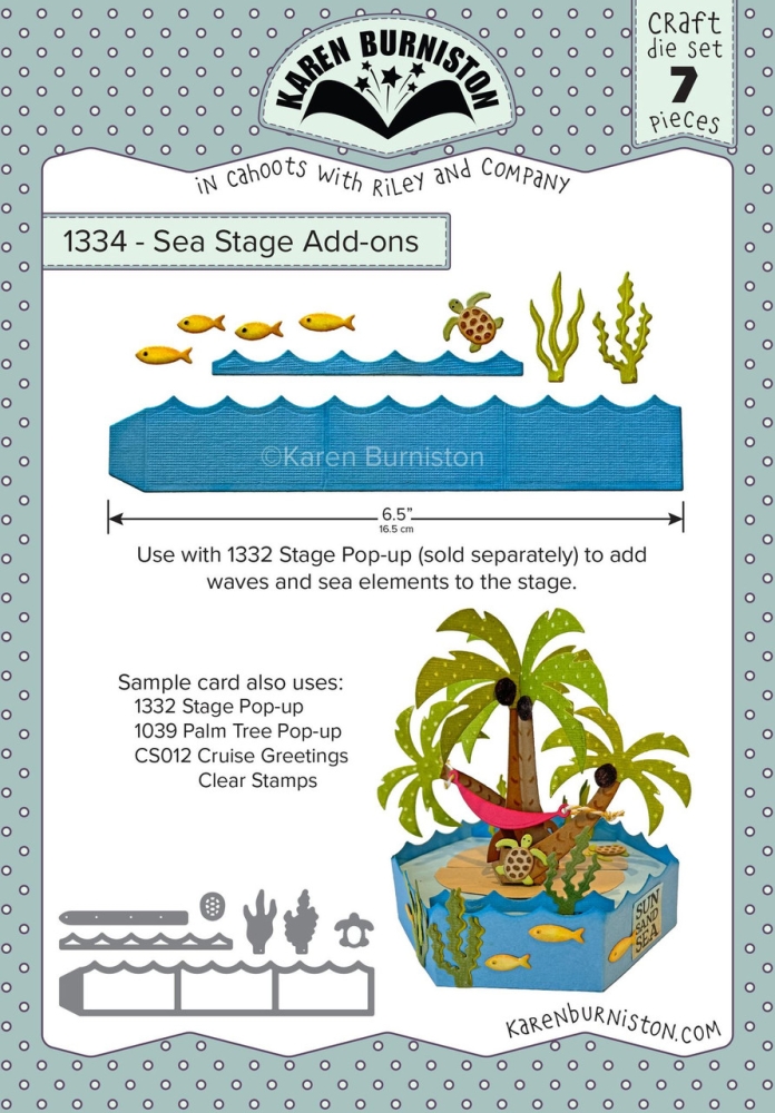 Bild 1 von Karen Burniston Dies  Stanzen - Sea Stage Add-ons