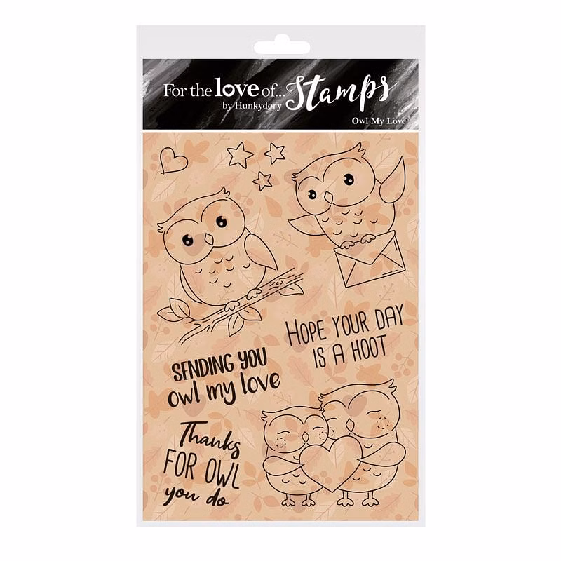 Bild 1 von For the love of...Stamps by Hunkydory - Clear Stamps Owl my Love