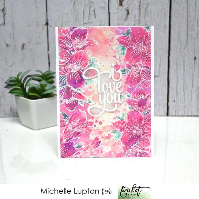 Bild 1 von Picket Fence Studios Clear Stamps Lilies for Spring - Lilien
