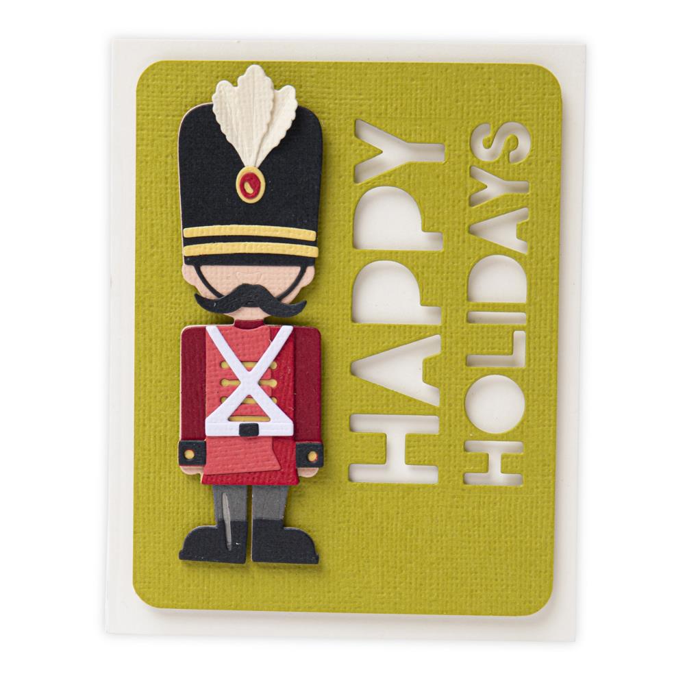 Bild 1 von Sizzix Thinlits Die by Tim Holtz - Stanzschablone - Bold Text Christmas